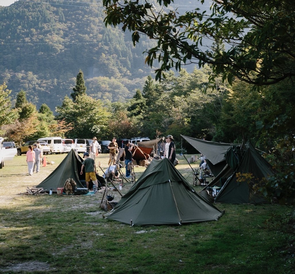 岳人の森のオートキャンプ場