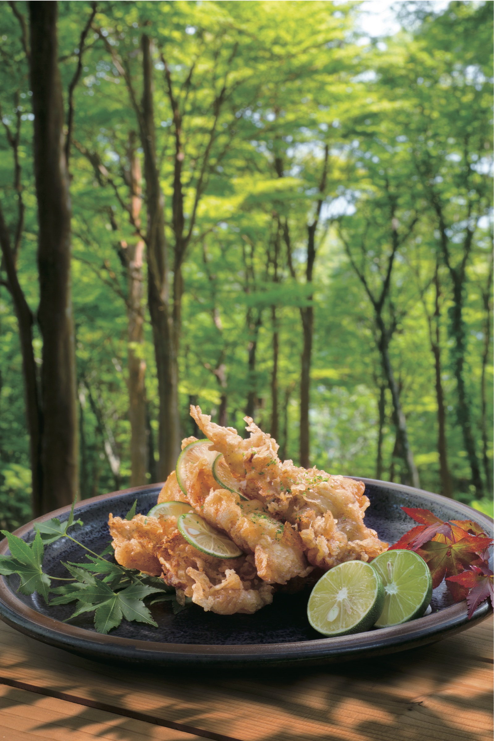神山すだち鶏天